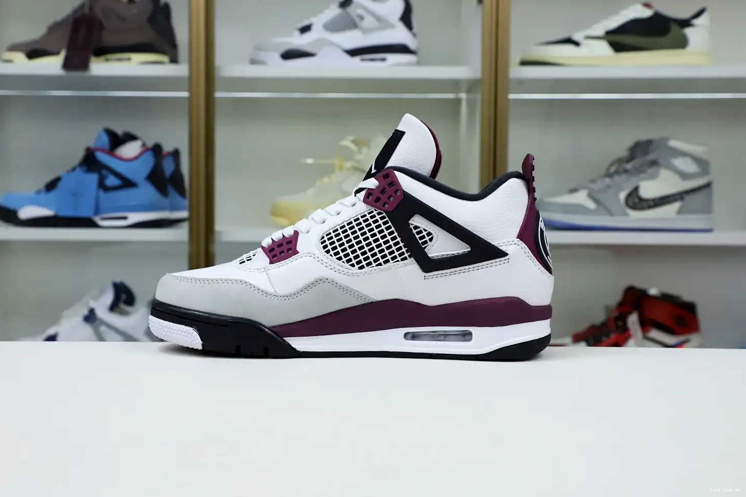 PARIS JORDAN 'BORDEAUX' AIR 4 RETRO JORDAN SAINT-GERMAIN Kimikick X AIR 0724